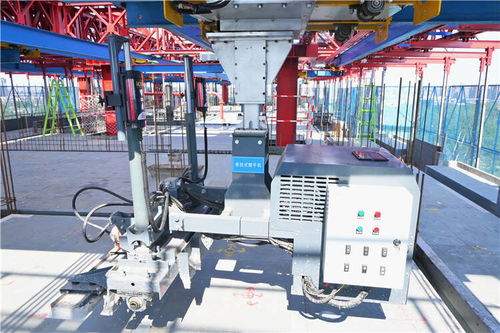 天蟬 來了 山東省首臺(tái)套住宅施工機(jī)器人系統(tǒng)在青島落地應(yīng)用